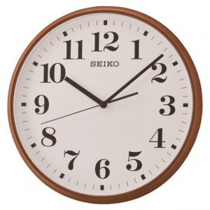 Jam Dinding Seiko QXA697B - Quiet Sweep Second Hand